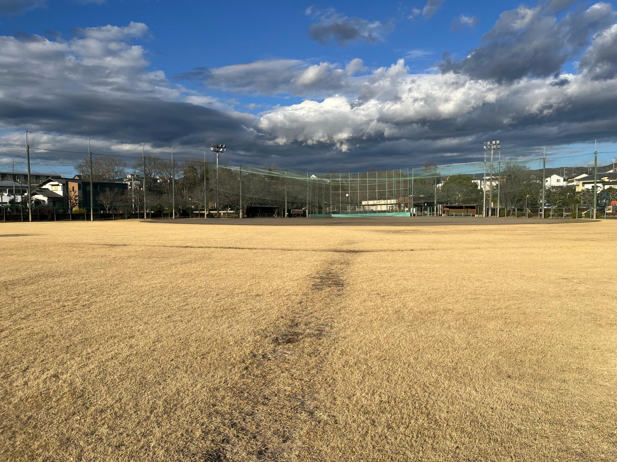外野からダイヤモンドを望む