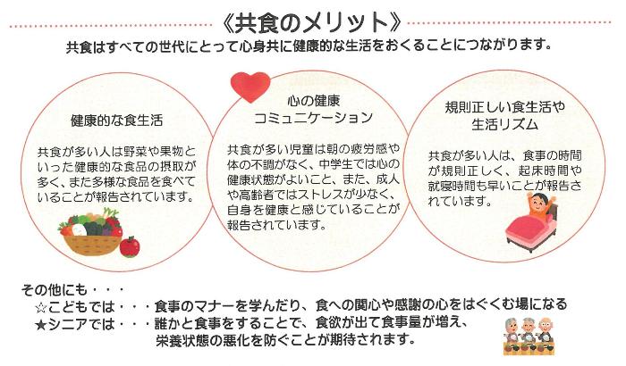 共食のメリット