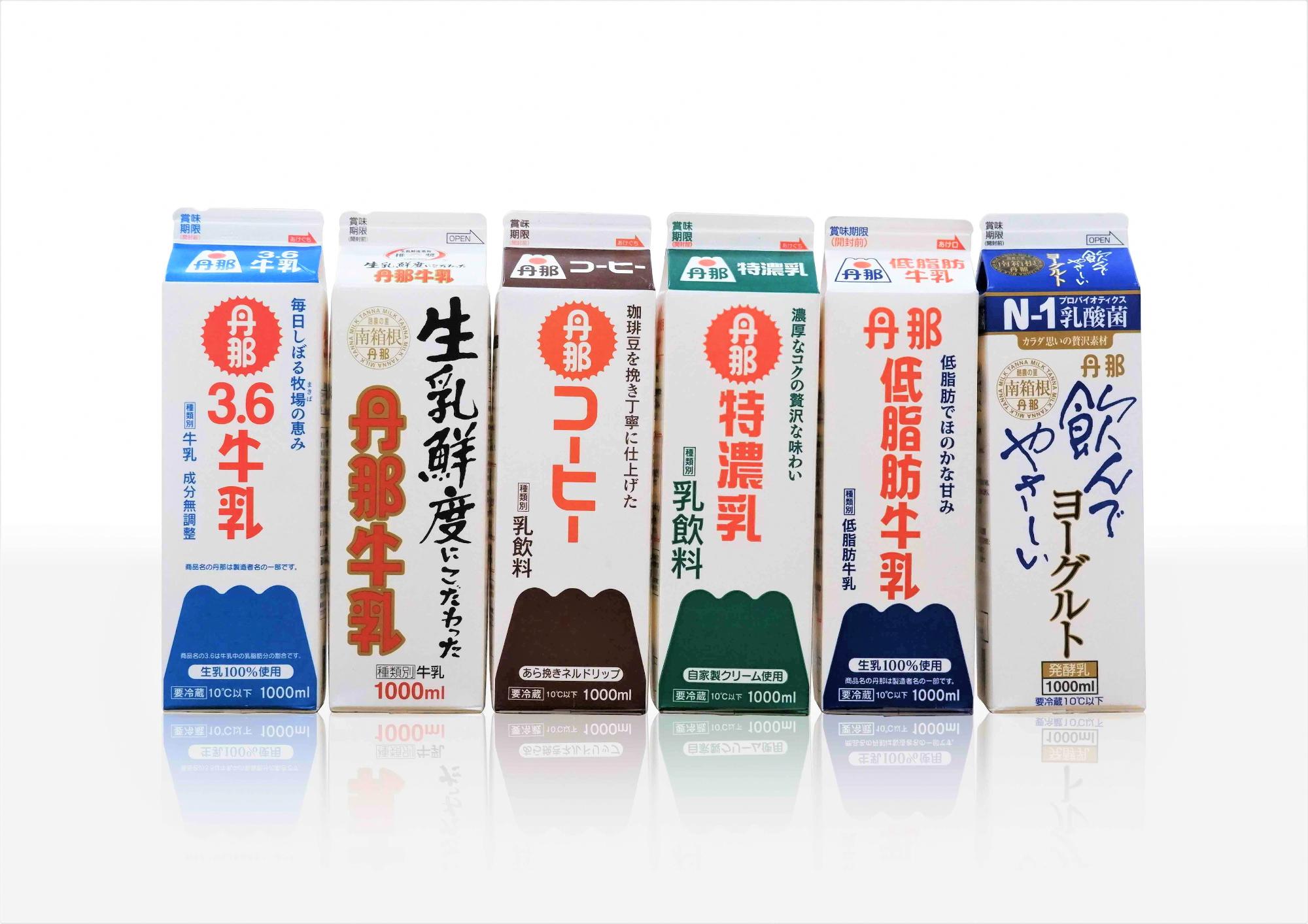 丹那牛乳乳製品詰め合わせの写真