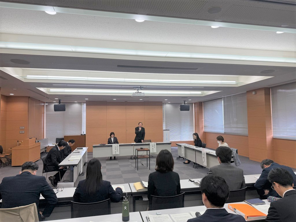 総合教育会議の様子